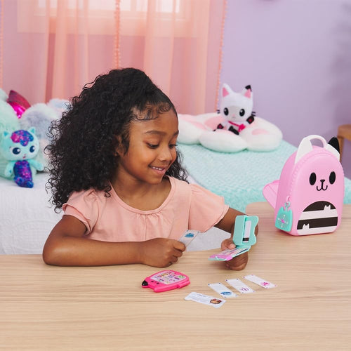 , Gabby Girl On-The-Go Travel Set, Pretend Play Travel Toys, Toy Passport, Toy Phone and Compass Charm, Kids Toys for Girls & Boys 3+